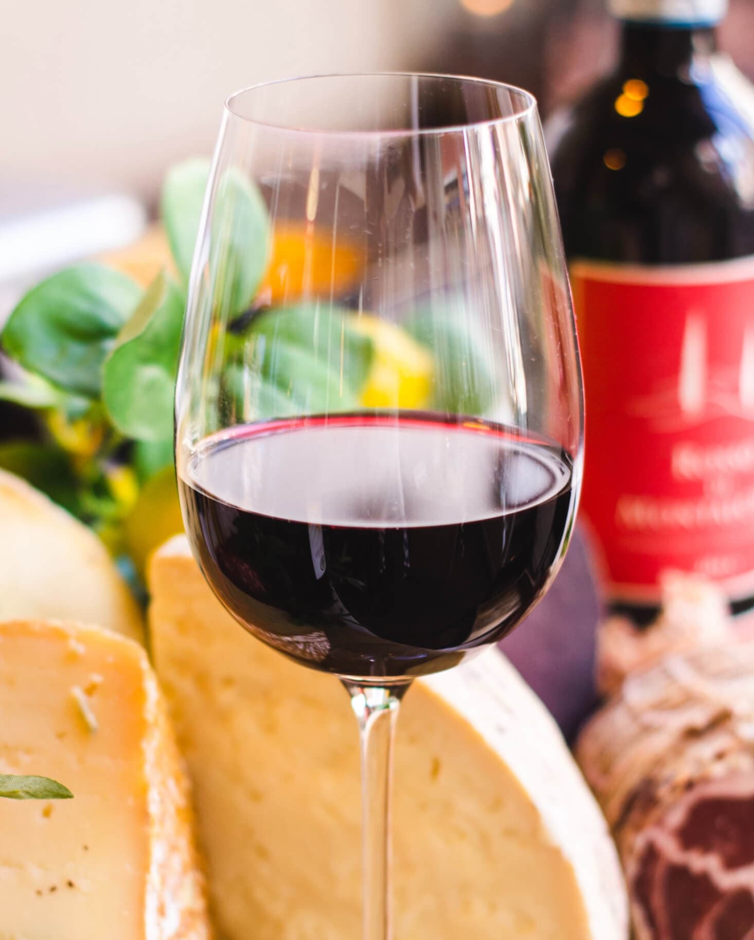 Joseph Cellars wine and food pairing